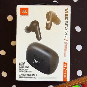 JBL Vibe Beam 2 Earbud Headphones - Black